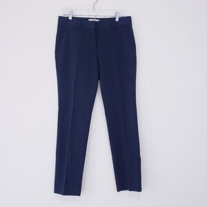 Michael Michael Kors Dark Gray Blue Dress Pants Size 6 Straight Leg Slim